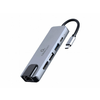 CABLEXPERT A-CM-COMBO5-04 Adapter USB-C - HDMI/2xUSB/PD/LAN 30609