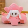 Plišana foteljica za bebe Bunny Princess - roze ( KLK2703-BPR )