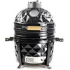 Keramični žar Kamado Pro 15” All In Set - črn