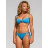 pan y mar Bikini Balconette Bikini Set svetlo modra/rdeča