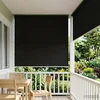 Roleta zaštita od UV zračenja Crna 180 x 230 cm Poliester