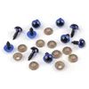 Delta Oči z varovalko O12 mm - modra (10 kompletov)