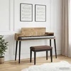 Studio radni stol Hrast artisan 152 x 36 x 19,5 cm