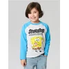 Sinsay - Majica dugih rukava SpongeBob SquarePants - svetlo siva