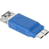 Cabletech USB adapter 2.0 (A) F. - 3.0 mikro (B) M., CC-191