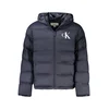 Jopica Calvin Klein Jeans Ls Nylon Monogram Puff Jacket Blue XL
