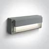 ZIDNA SVJETILJKA LED/30×0,1W/3000K/230V IP54 SIVA