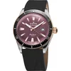 Edox 80131-357RNRC-VIO Skydiver Automatic + 2nd strap Ladies Watch 38mm 30ATM