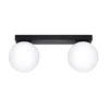 Sollux SL.1152 - Stropno svetlo YOLI 2xG9/12W/230V crno