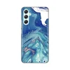 Silikonska maska za Samsung A346B Galaxy A34 5G Blue Marble Print plava