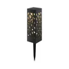 Aigostar - LED solarna lampa LED/0,006W/1,2V 28,5cm crna 2700K IP44