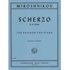 MIROSHNIKOV:SCHERTO IN G MINOR FOR BASSOON AND PIANO