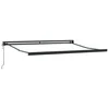 Povlačivi tende Pijesak 400 × 300 cm Tkanina i Metal