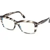 Tom Ford Ženski okvir za dioptrijske naočare Blue Block 0FT6065-B 5655, Šareni