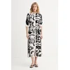 Max Mara Beachwear poletna obleka svilena ANGIO