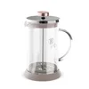 French press za kavo in čaj z borosilikatnim steklom Taupe 0,8L 55790