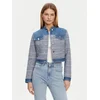Guess Jeans jakna W5GL23 WH610 Modra Regular Fit