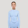 GymBeam Women‘s Luma Sports Top Baby Blue