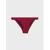 Sinsay - Jednobojni donji deo bikinija sa završetkom u stilu školjke - maroon