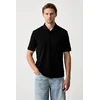 Armani Exchange polo majica moška bombažna