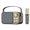 Bluetooth zvucnik karaoke set sa mikrofonom YS-103 crni