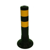 Fleksibilni reflektujući stubić-PVC 45 cm - CRNI