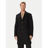 BOSS Volneni plašč H-Hyde-264 50571557 Črna Slim Fit