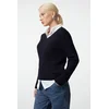 Trendyol Navy Blue Basic Cotton Knit Sweater
