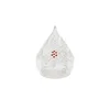 Tognana Dekorativna figura Kap sa kristalom, 14 cm, Bela