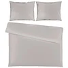 Lesnina POSTELJNINA 200/200 cm saten siva