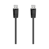 Hama (200601) kabl USB A (muški) na kabl USB A (muški) 1.5 m crni