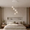 Opviq luster VEGAS-20-5-50-T-9016, 5 × E27, beli