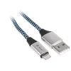 Tracer USB-A Lightning kabel za iPhone 1m, črno-modra