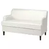 ROCKSJÖN Sofa dvosed, Blekinge bela
