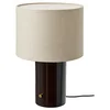 HALGATT Stona lampa, podesivog intenziteta bež/smeđa keramika, 49 cm