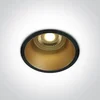 UGRADBENA SVJETILJKA GU10/50W/230V STARO ZLATO DARK LIGHT