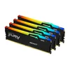 KINGSTON 64GB (4x16GB) DDR5 6000MT/s CL40 FURY Beast Black RGB XMP (KF560C40BBAK4-64)