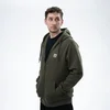 Nash Make It Happen Badge Zipped Green Hoody