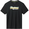 Smartwool Mountain Horizon Graphic Short Sleeve majica Black S
