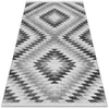 Decormat Podloga za teraso Sivi geometrijski vzorec 120x180 cm