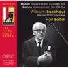 MOZART,BRAHMS:PIANO CONC./BACKHAUS