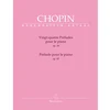 CHOPIN:PRELUDE POUR LE piano OP.45 & OP.28