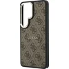 shumee Ovitek Guess 4G Embossed Ring MagSafe za Samsung Galaxy S26 Ultra rjave barve