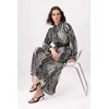 Trendyol Modest Ženska haljina Tctss26Eb00114, Šarena