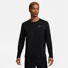Nike M NK DF UV MILER TOP LS, muška majica za trčanje, crna FB7070