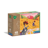 Clementoni Play For Future Puzzle Domače živali 3x48 kosov