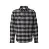 DAN FOX APPAREL Srajca Efe siva/bela
