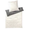 Elegante POSTELJNINA CATS 140/200 cm mako saten krem barve