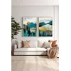 Wallity Uramljena slika Ersy2Limodel25, 33x48 cm, 2 dela