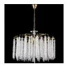 Luster na lancu 7xE14/60W/230V, prečnik 54 cm, zlatne boje